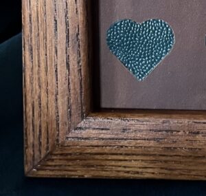 Tableau En Bois Motif Coeur Details 300x285