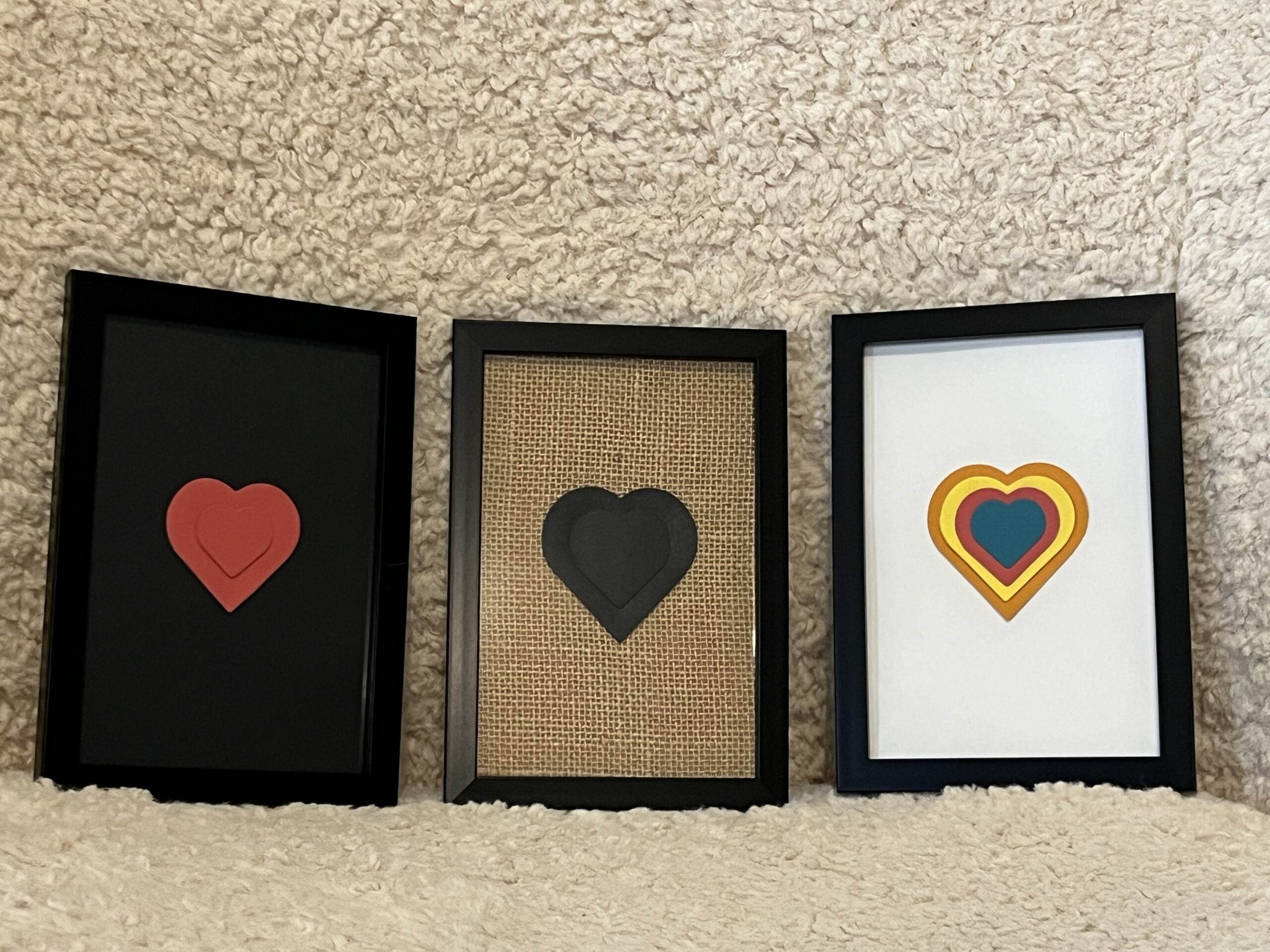 Tableaux Motifs Coeurs Scaled